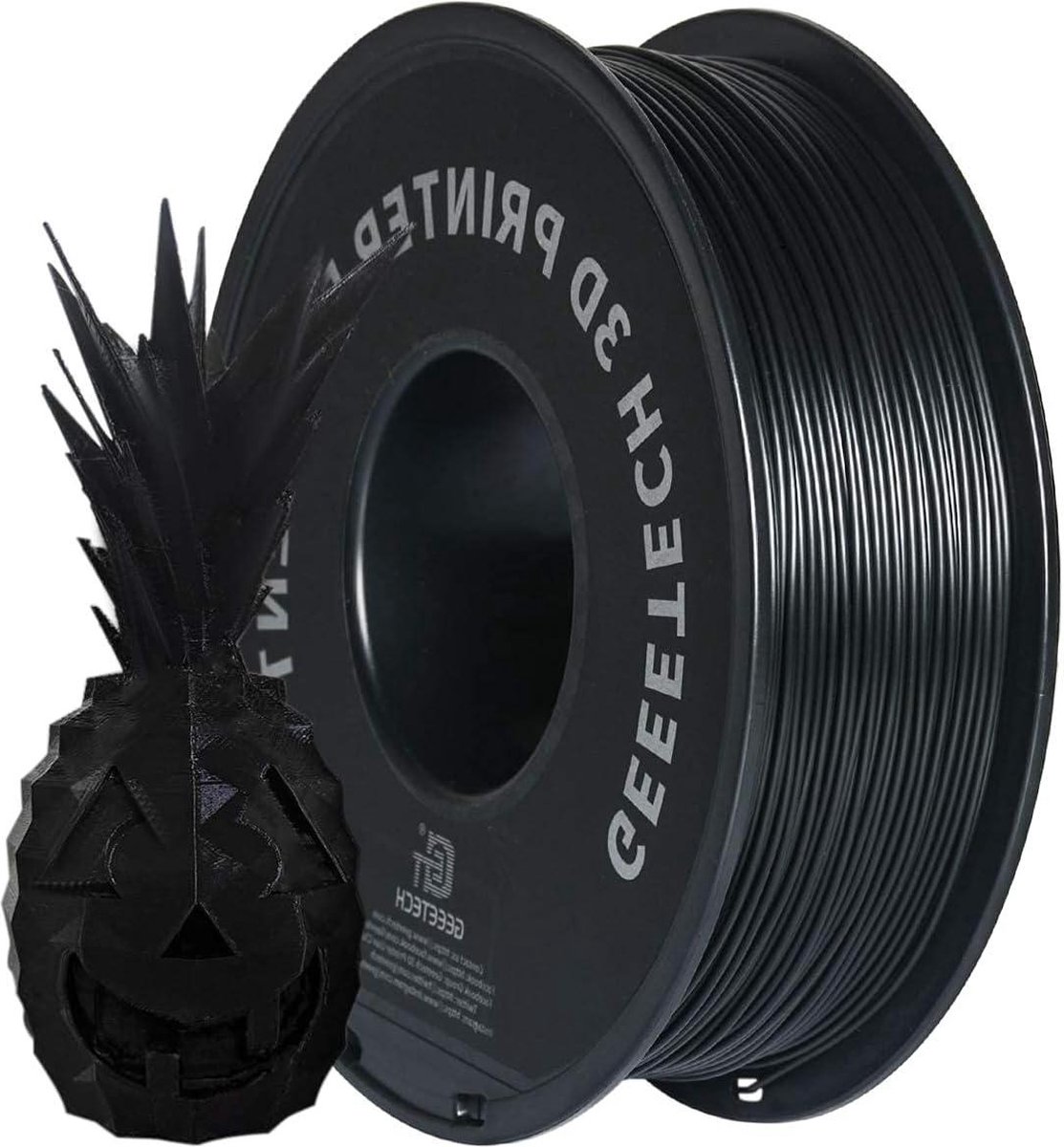 175 mm zwart ABS 3D printer filament - 1KG spoel
