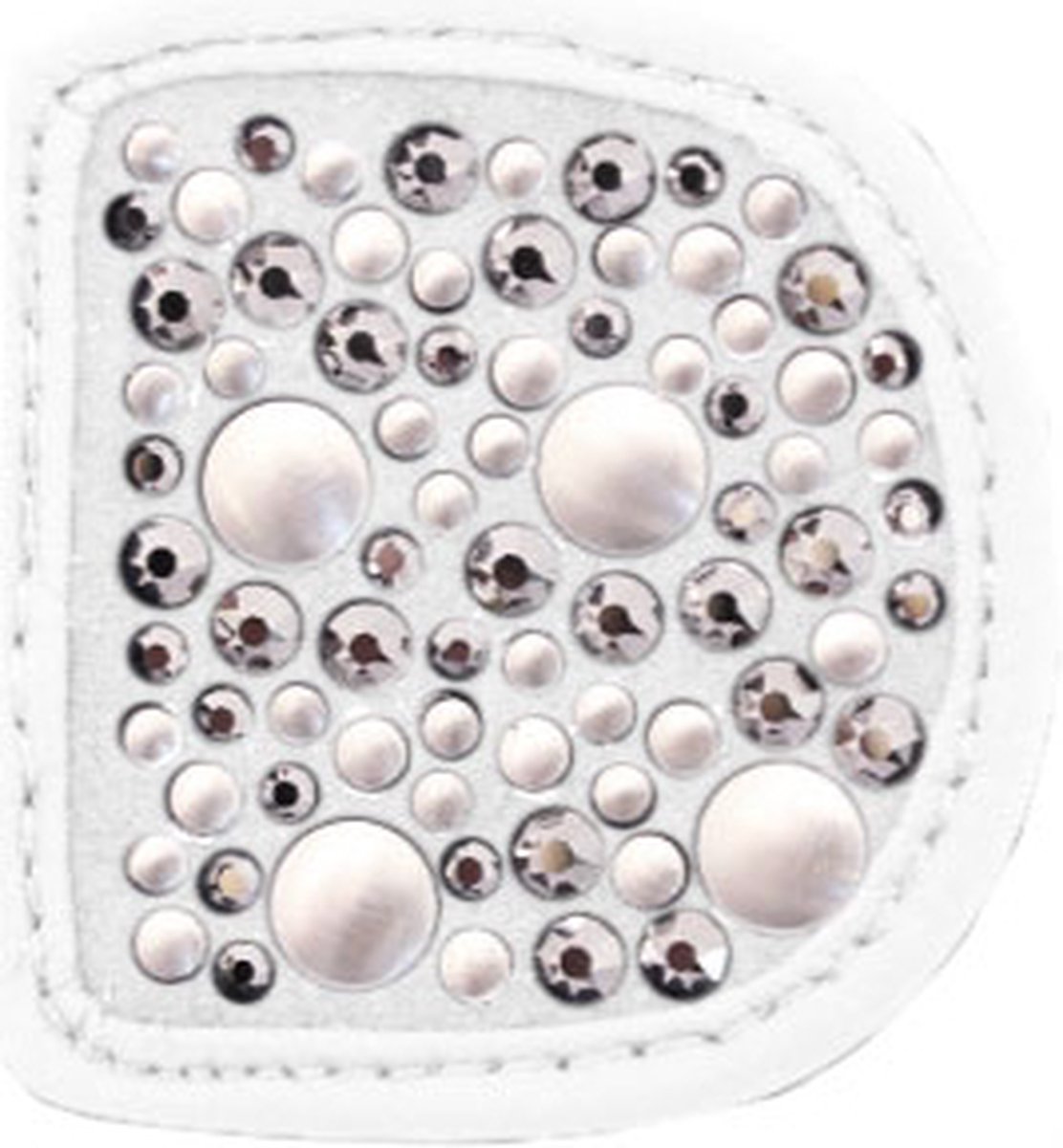 Haukeschmidt Patches Mix MagicTack Swarovski Wit - One size