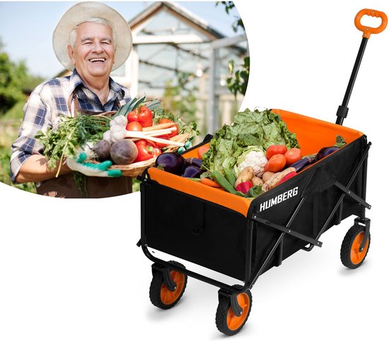 Transportwagen - opvouwbaar - 100l - Humberg - HM-513 van Merkloos	 — afbeelding 5
