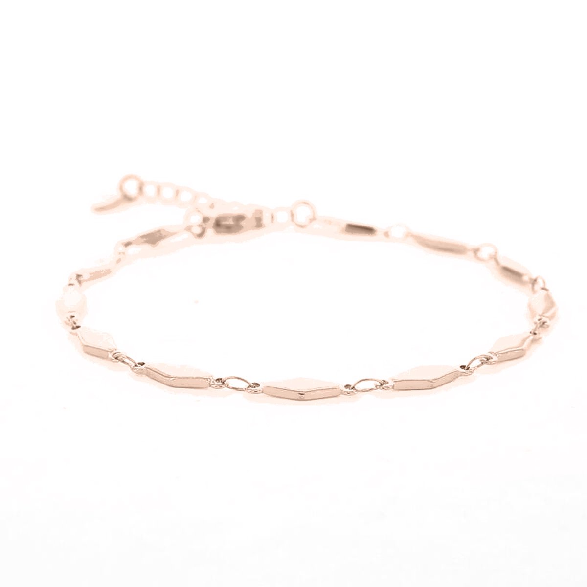 Kalli Armband Ruit | Rosé