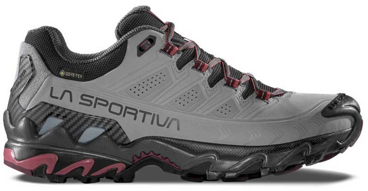 La Sportiva Ultra Raptor Ii Leather Goretex Wandelschoenen 1/2 Vrouw Cloud / Redwood