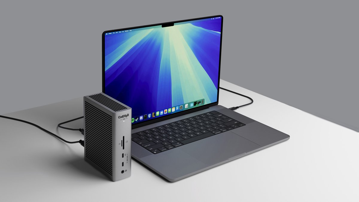 Caldigit TS5 - Thunderbolt Station 5 with 1m Thunderbolt 5 Cable thumbnail 6