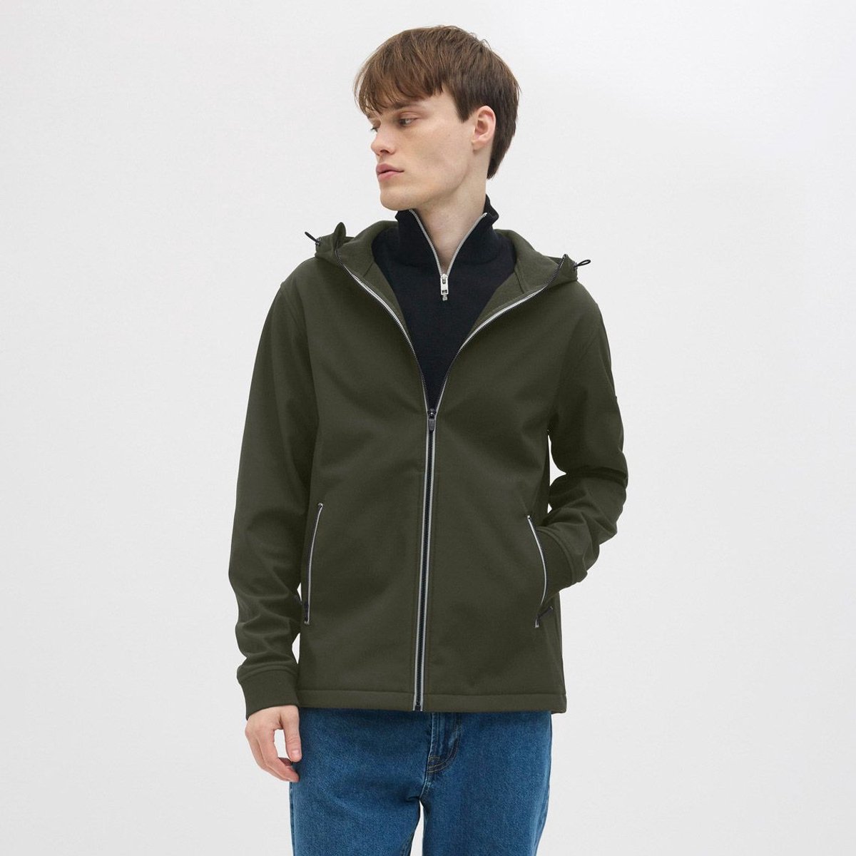 JJ Rebel Wood Softshell Jas Heren — afbeelding 5