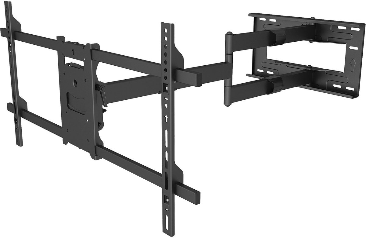My Wall H 27-1 XL TV-beugel Uittrekbaar, Draaibaar, Kantelbaar, Zwenkbaar, Roteerbaar