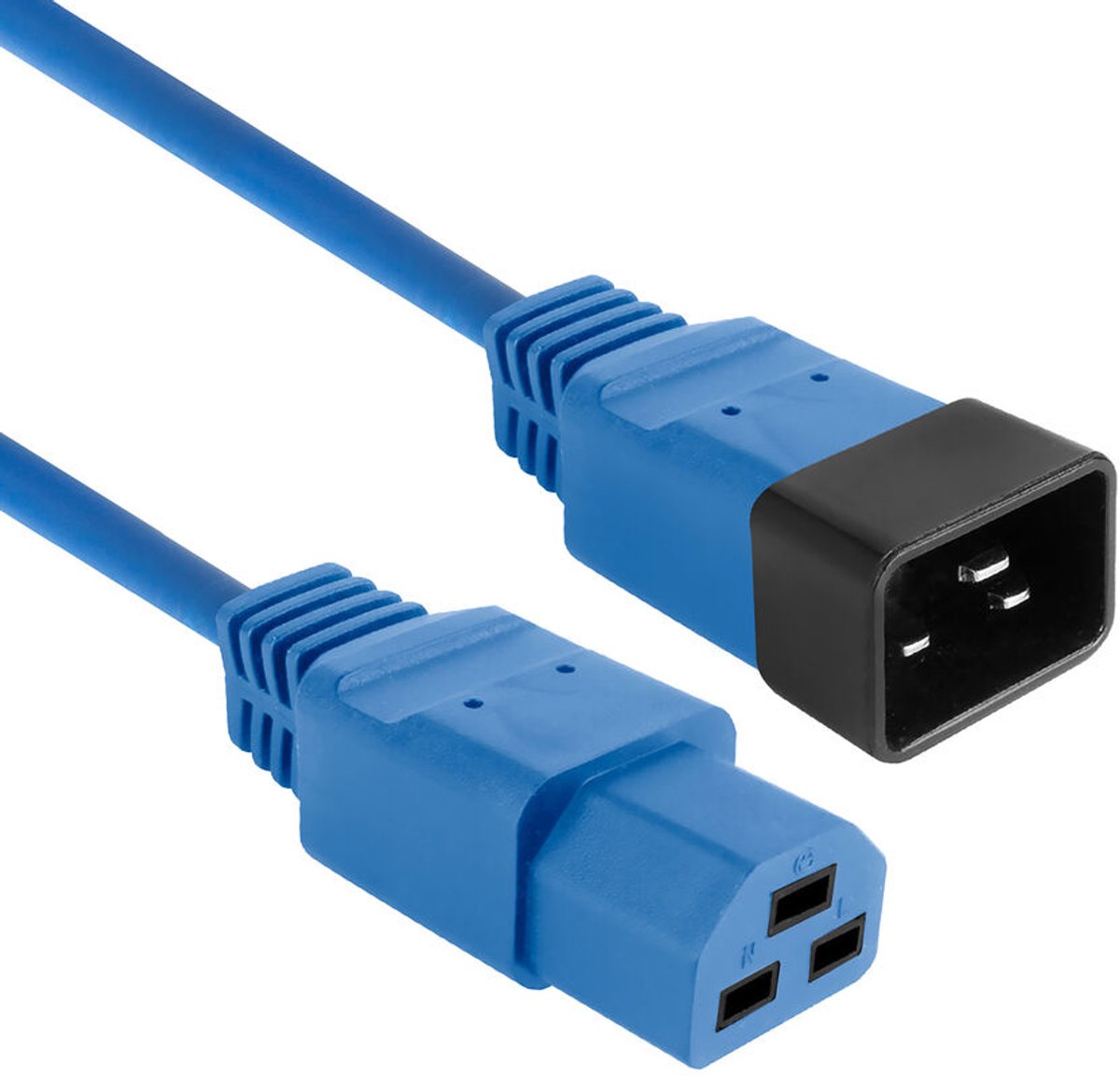 ACT Netsnoer C20 - C21 IEC60320 blauw 1,5 m AK5366
