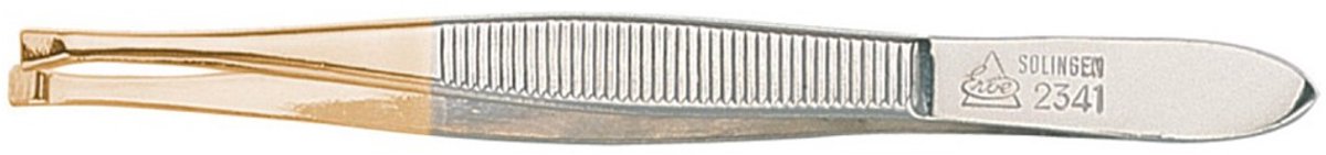 Erbe Solingen Pincet Recht/Smal Verguld 9CM (ERBE92341)