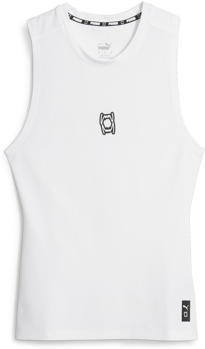 Puma Tank Top Hoops Team Slvs Top Baselayer 676630 Puma -XXL Wit