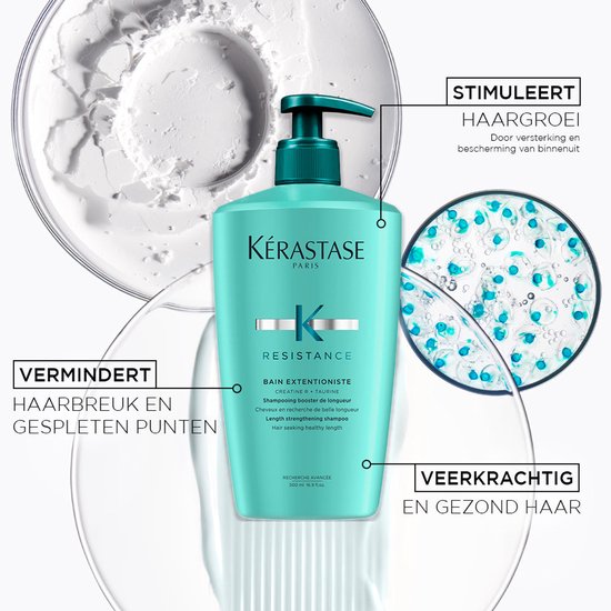 Kérastase Résistance Bain Extentioniste - Versterkende shampoo die een sterke haargroei stimuleert - 250ml