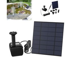 Zonne Fonteinpomp voor Tuinvijvers - Mini Mobiele Watereigenschap met Zonne-energie