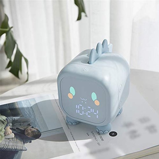 Lichtwekker voor kinderen met zonsopgangssimulator en geruisloze snooze-functie van Alecto — afbeelding 4