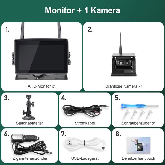 Draadloze Magnetische Achteruitrijcamera Zonne-energie 1080P GREENAUTO Draadloze Achteruitrijcamera – Magnetisch, 5 Inch Scherm, 1080P, Op Zonne- energie (geen Bedrading, Voor Aanhanger, Camper Of Auto) 1080P Back-upcamera Draadloze Magnetische Achteruitrijcamera Zonne-energie 1080P GREENAUTO Draadloze Achteruitrijcamera – Magnetisch, 5 Inch Scherm, 1080P, Op Zonne- energie (geen Bedrading, Voor Aanhanger, Camper Of Auto) 1080P Back-upcamera