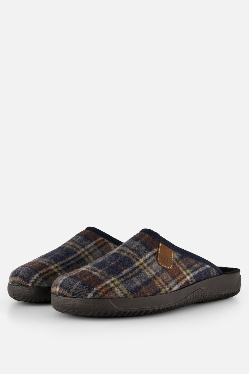 Rohde Soltau Pantoffels blauw Textiel - Maat 43