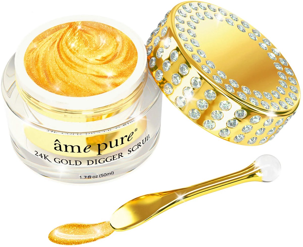 Ame Pure 24K Gold Digger Scrub 50Ml