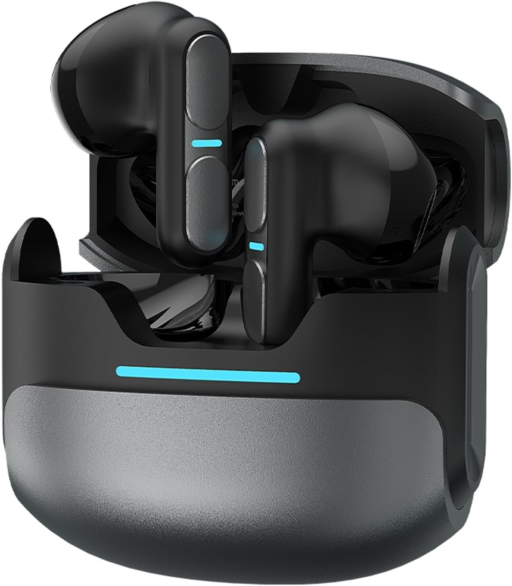 Draadloze- Earbuds -Bluetooth 5.3, ENC Noise Cancelling, Game & Music Mode