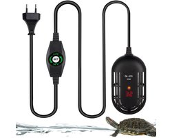Aquarium Verwarmer - Verwarmingsstaaf - Water Opwarmen - Instelbare Temperatuur - 25 Watt - Zwart
