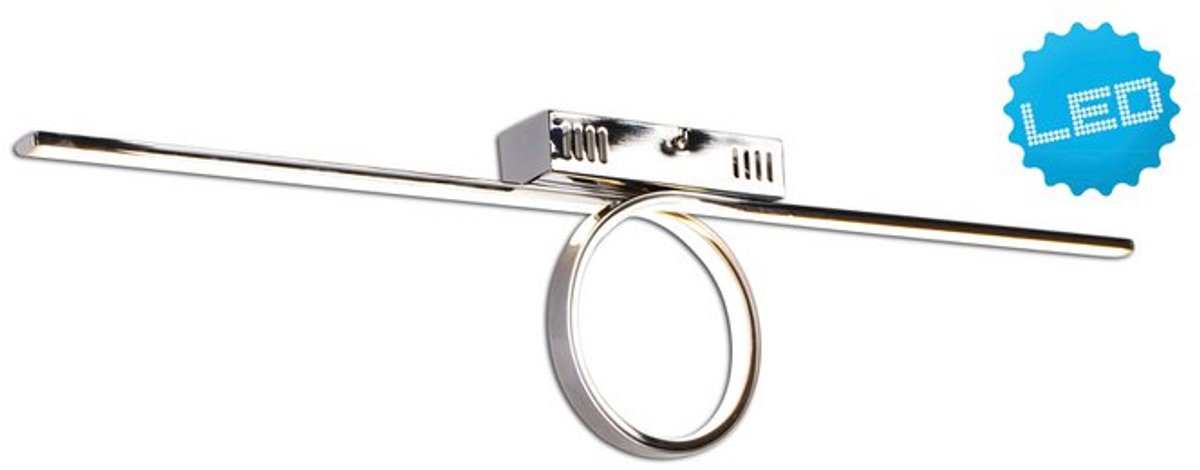 Plafondlamp geïntegreerde LED Hanglamp "Loop" 75 cm lengte