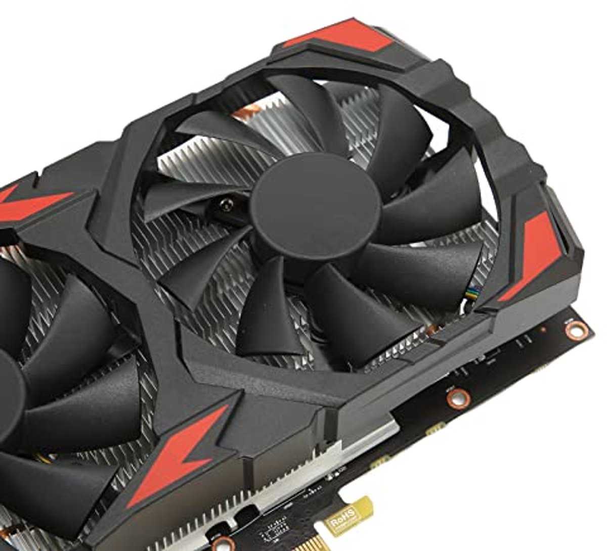 Rx 580 Grafische Kaart, 8Gb Gddr5 256Bit-Ondersteuning 8K 2 Koelventilatoren 16 videokaart - afbeelding 5
