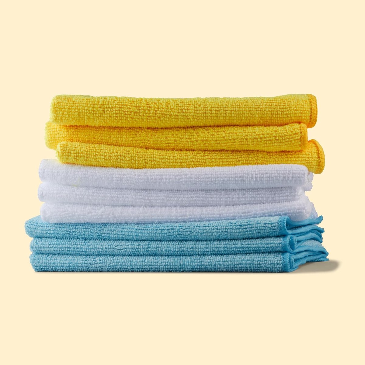 Famanu - Microvezel reinigingsdoek, 30 x 41 cm, 24 stuks, 40,5 cm x 30,5 cm, meerkleurig
