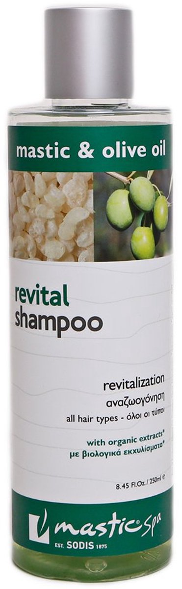 Mastic Spa mastic and olive oil revital shampoo
