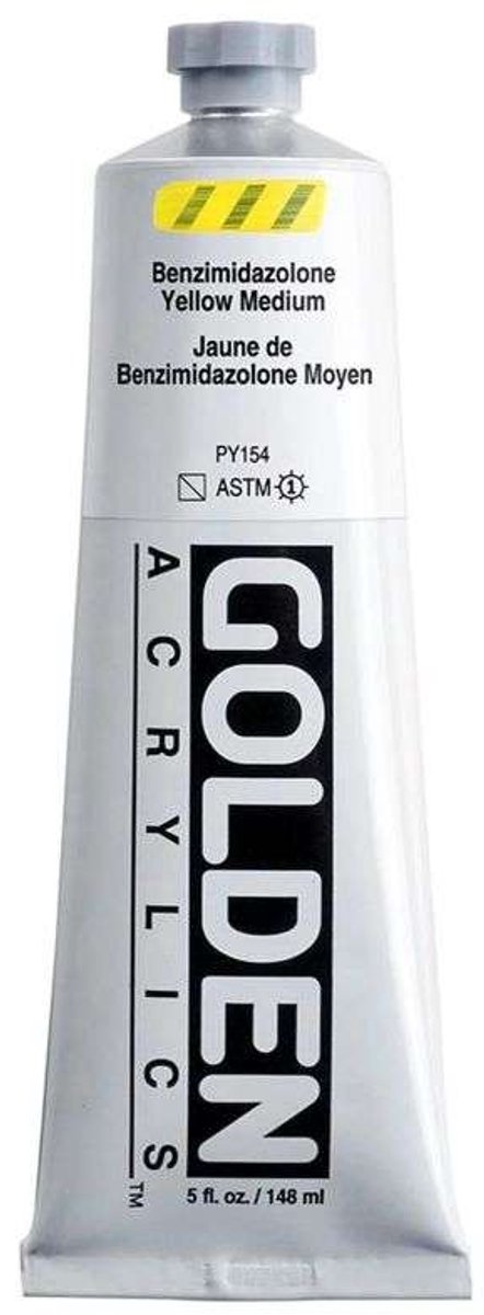 Golden Heavy Body Acrylverf Benzimidazoolgeel Middel 148 ml