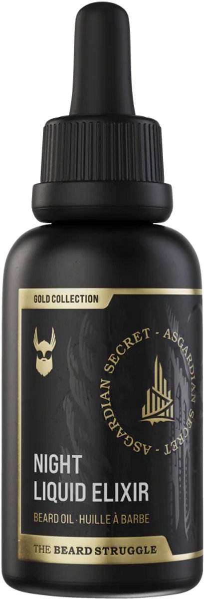 The Beard Struggle Night Liquid Tonic Beard Oil - Asgardian Secret