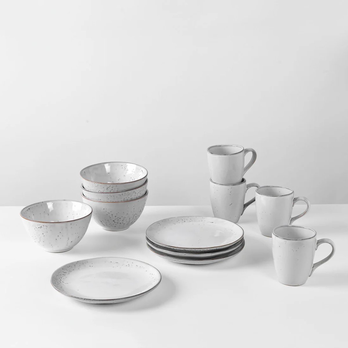 Broste Copenhagen Nordic Sand Ontbijtset 12-delig