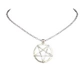 Kraaikop Schedel Hanger Collier - Belleza