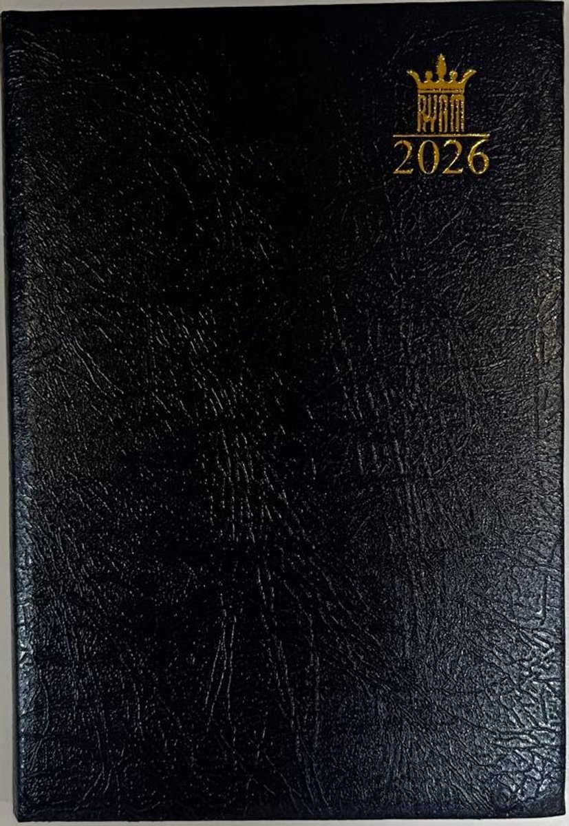 Ryam Atlantic Mundior - Agenda 2026 - Blauw - Weekoverzicht - A7 (84x121 mm) - Hardcover