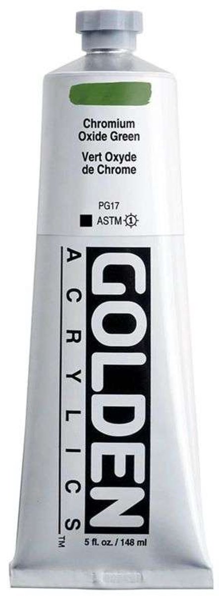 Golden Heavy Body Acrylverf Chroomoxide Groen 148 ml