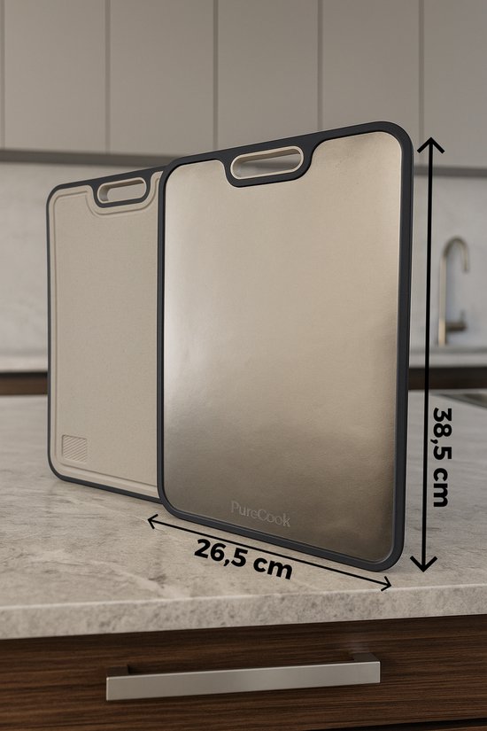 Tablas De Cortar De Titanio Para Cocina, Tabla De Cortar 2 En 1 No 189