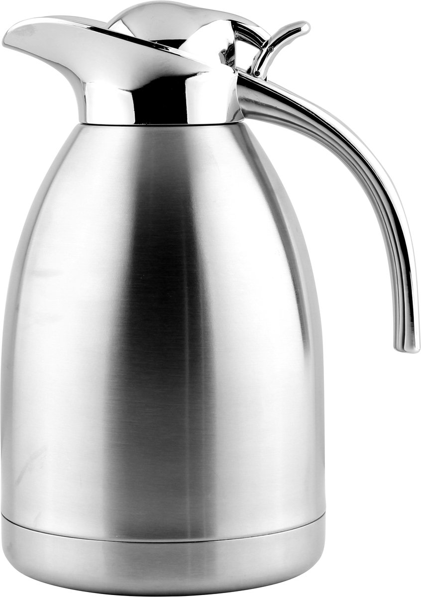 Royal Swiss® Thermoskan 1.5L – RVS Dubbelwandige Vacuum Flask – Warm & Koud Behoud – Roestvrijstaal