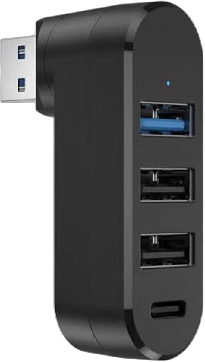 Image of 4-Poorts USB 3.0 Hub - Draaibare USB Splitter voor Laptop, PC, Tablet