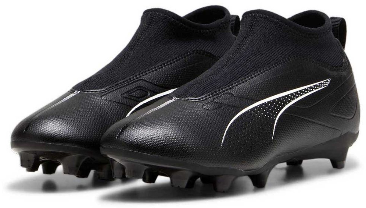 Puma Ultra 5 Match+ Ll Fg/ag Jr Voetbalschoenen Zwart EU 38