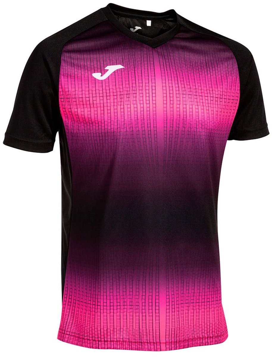 Joma Tiger V T-shirt Met Korte Mouwen Zwart,Roze XL Man