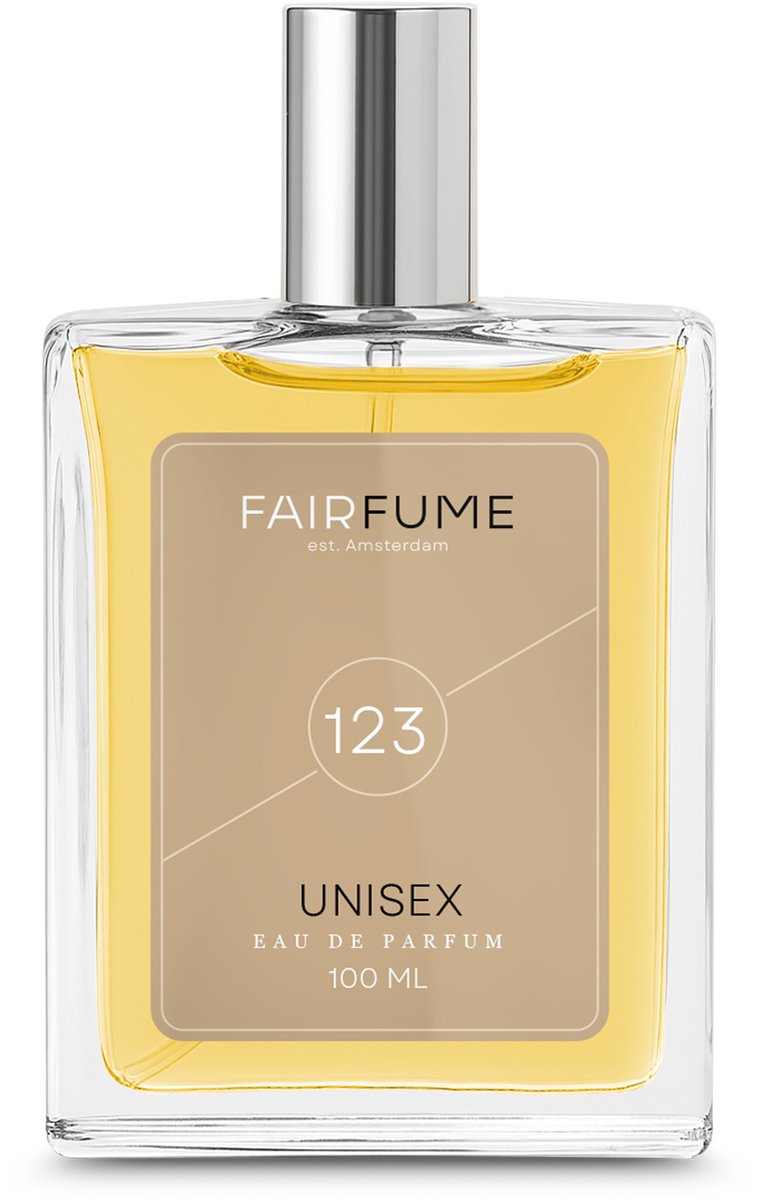 Fairfume - Parfum voor Unisex - No. 123 - Geïnspireerd op "Chocolad Greed" - 100ml - Cadeau