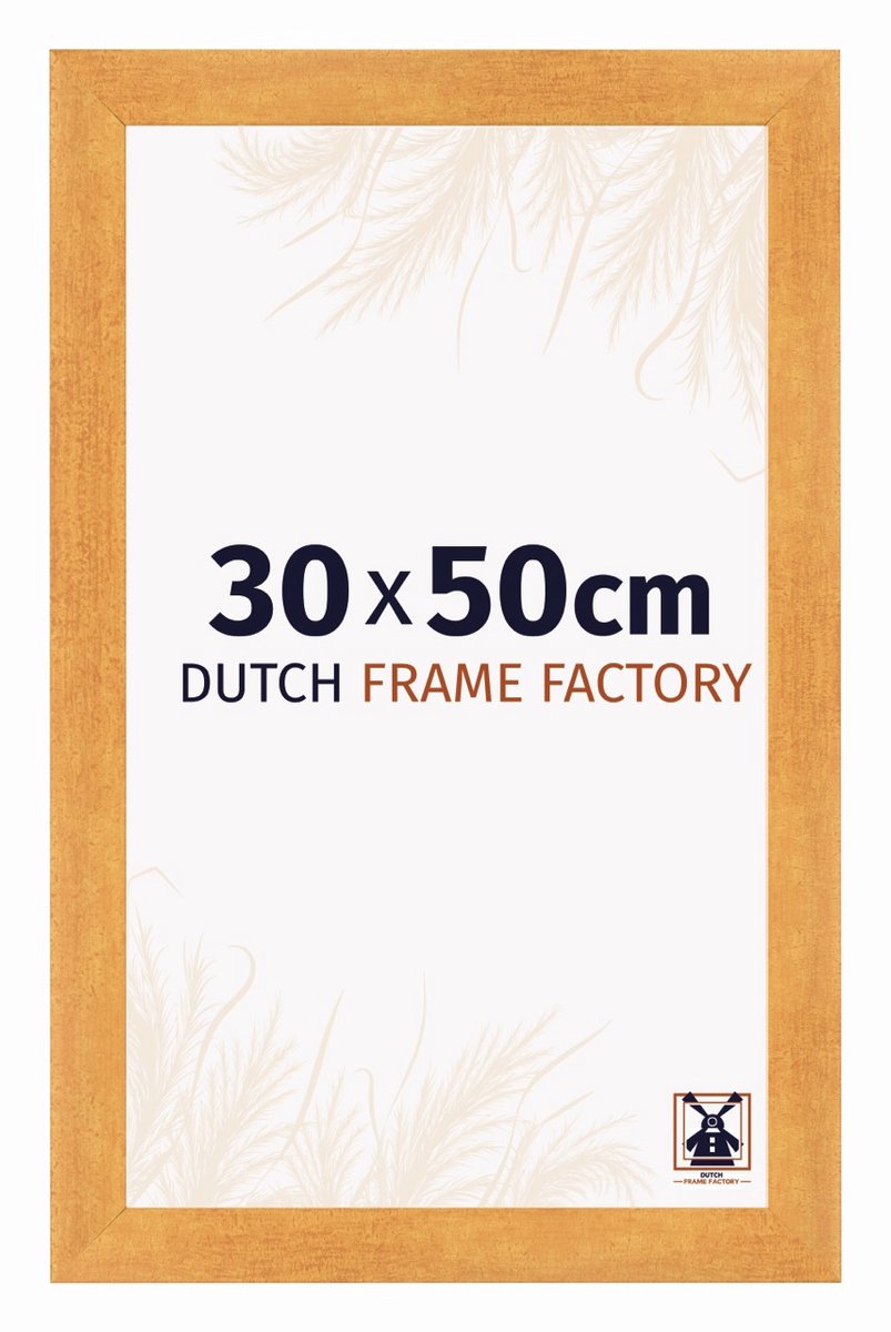Dutch Frame Factory Fotolijst 30x50 cm - MDF - Oranje - Praag