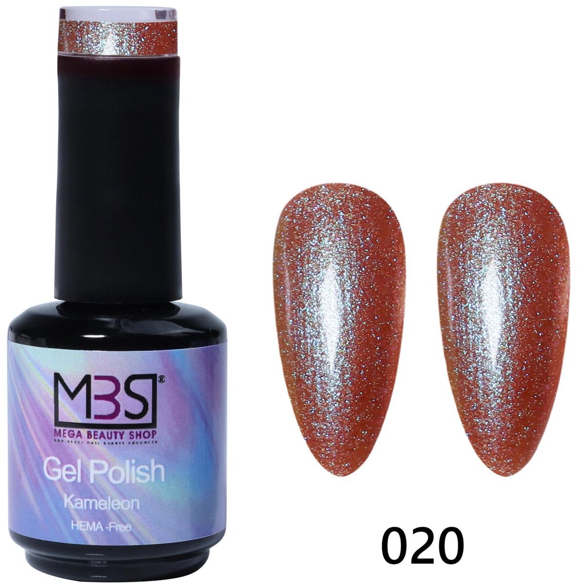 Gel polish HEMA & TPO free (020)