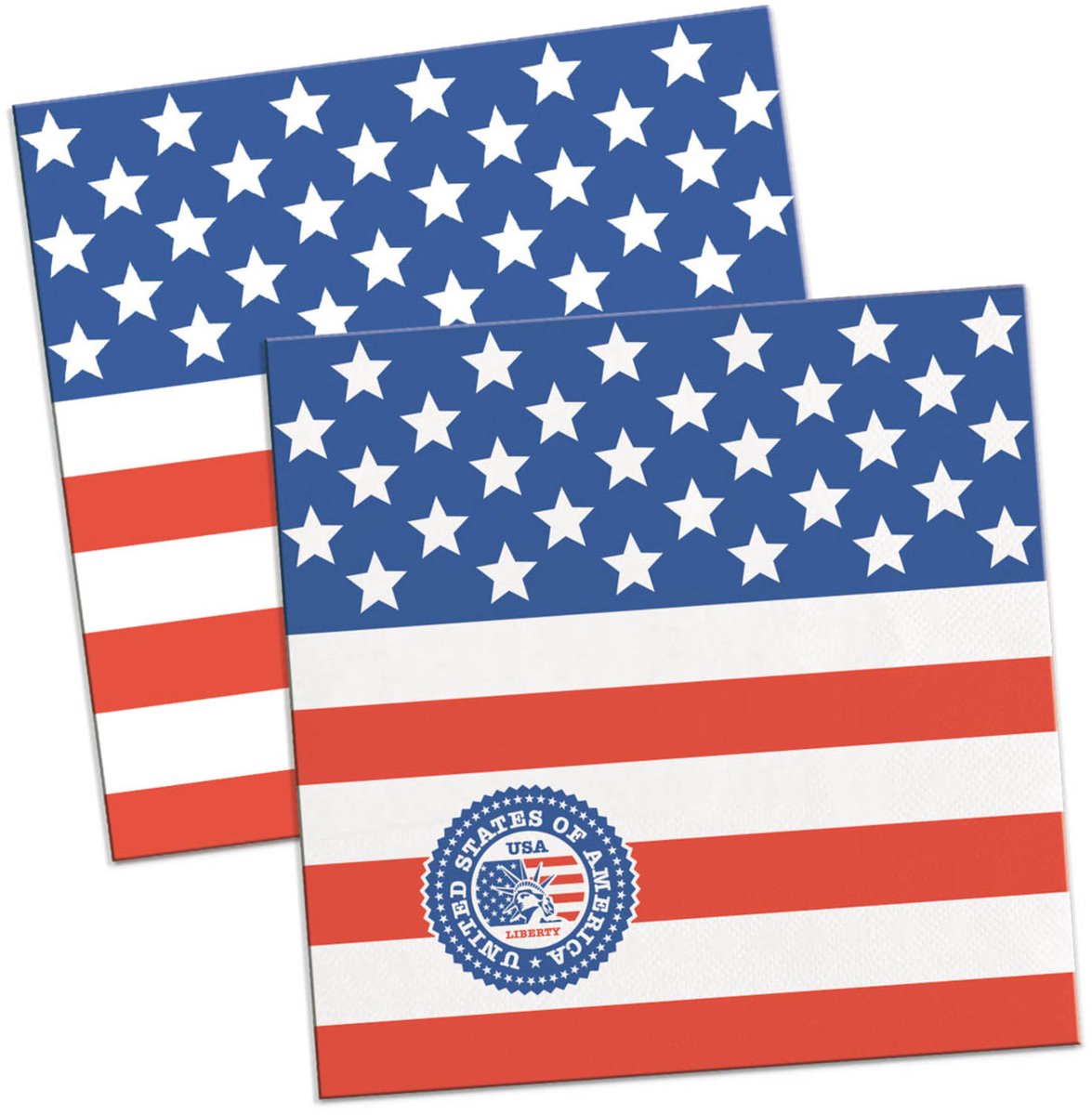 Servetten USA 25 cm