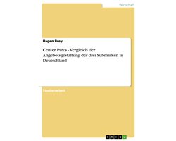 Center Parcs - Vergleich der Angebotsgestaltung der drei Submarken in Deutschland