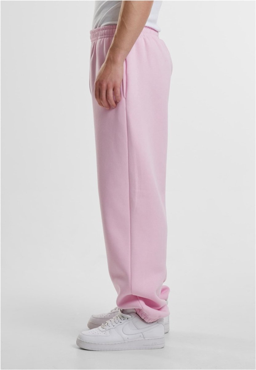 Urban Classics Fluffy Heren joggingbroek L Roze