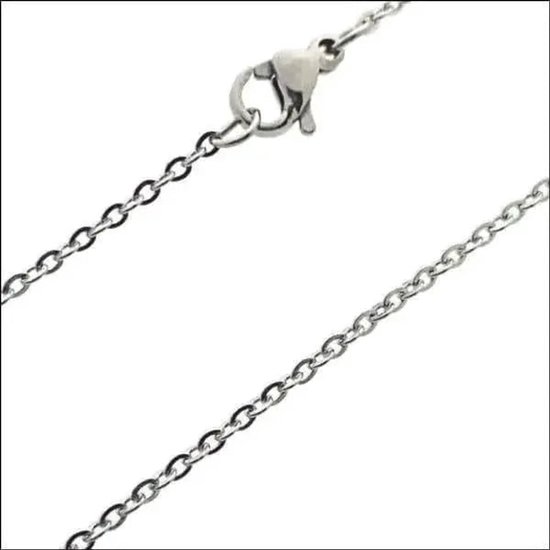 Aramat Jewels | Colliers | Anker en acier argenté | 60 cm / 2 mm 60 cm | | Acier | Adultes | Présent