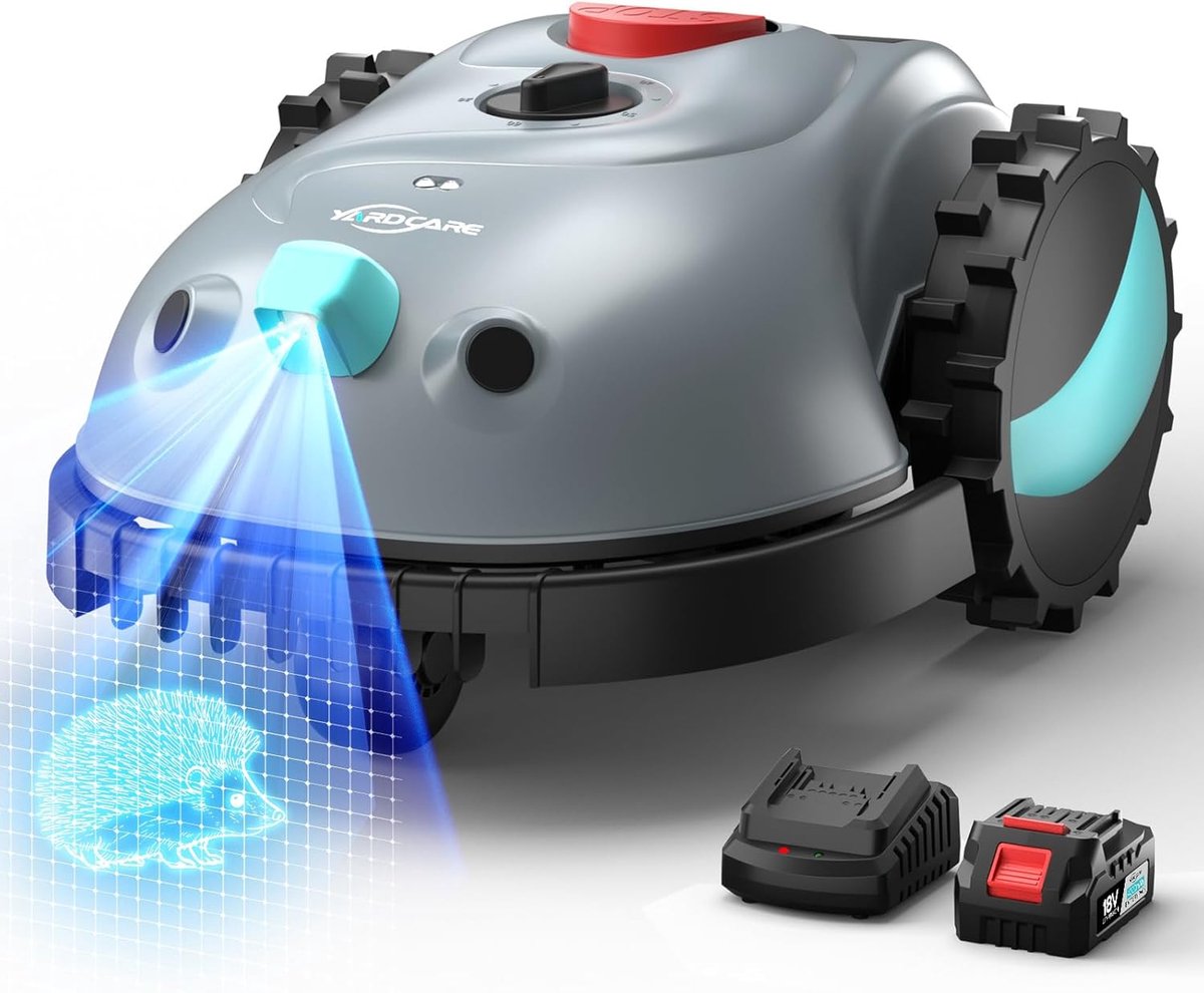 Robotmaaier zonder begrenzingskabel met camera en hindernisvermijding voor perfect gazononderhoud - Robotmaaier - €1.090,93