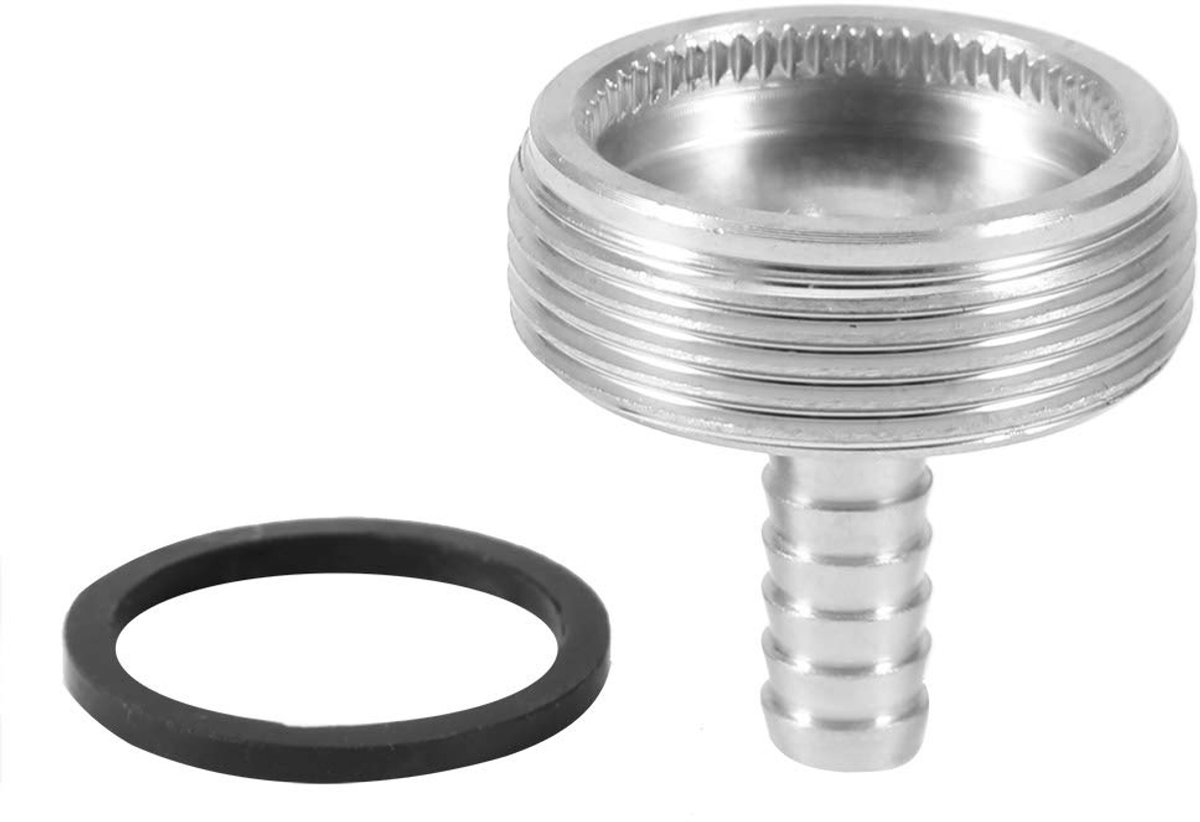 Kraan Schoonmaken Adapter, 1.2 "Rvs Bier Tap Kraan Cleaning Attachment Adapter Accessoires 1/4