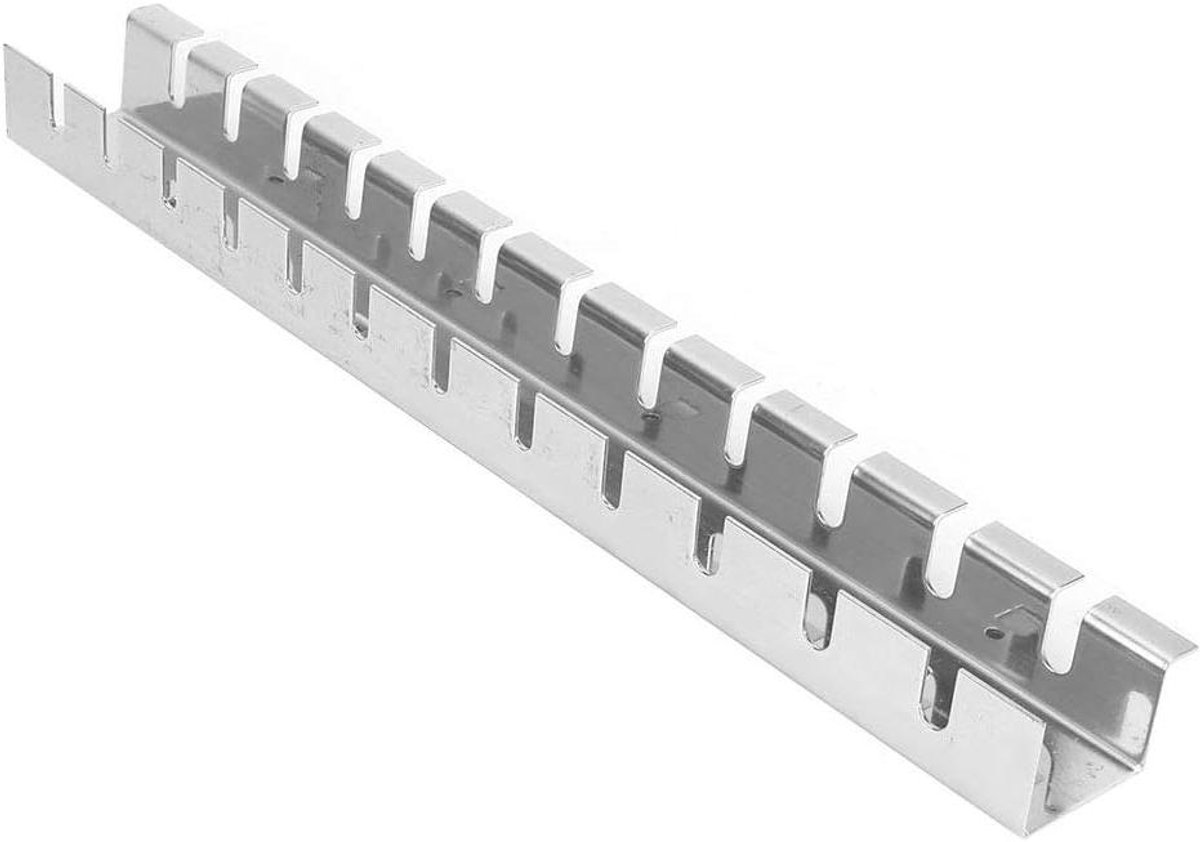 Allecto- Schroevendraaier Houder - Organizer - Haak - Hoge Hardheid - Hardware Tool - Garage Workshop - Geschikt voor Alle Soorten Schroevendraaiers met Verschillende Maten - Zwart Schuim - Opbergsysteem met Magnetische Strip - Muurmontage.