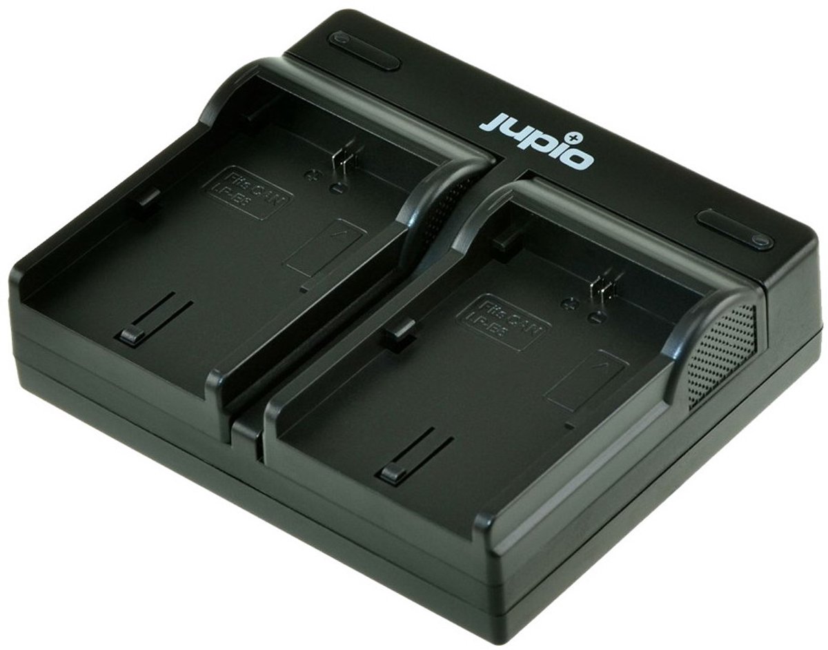 Jupio USB Dubbellader voor Canon LP-E6, LP-E6N, LP-E6NH en LP-E6P