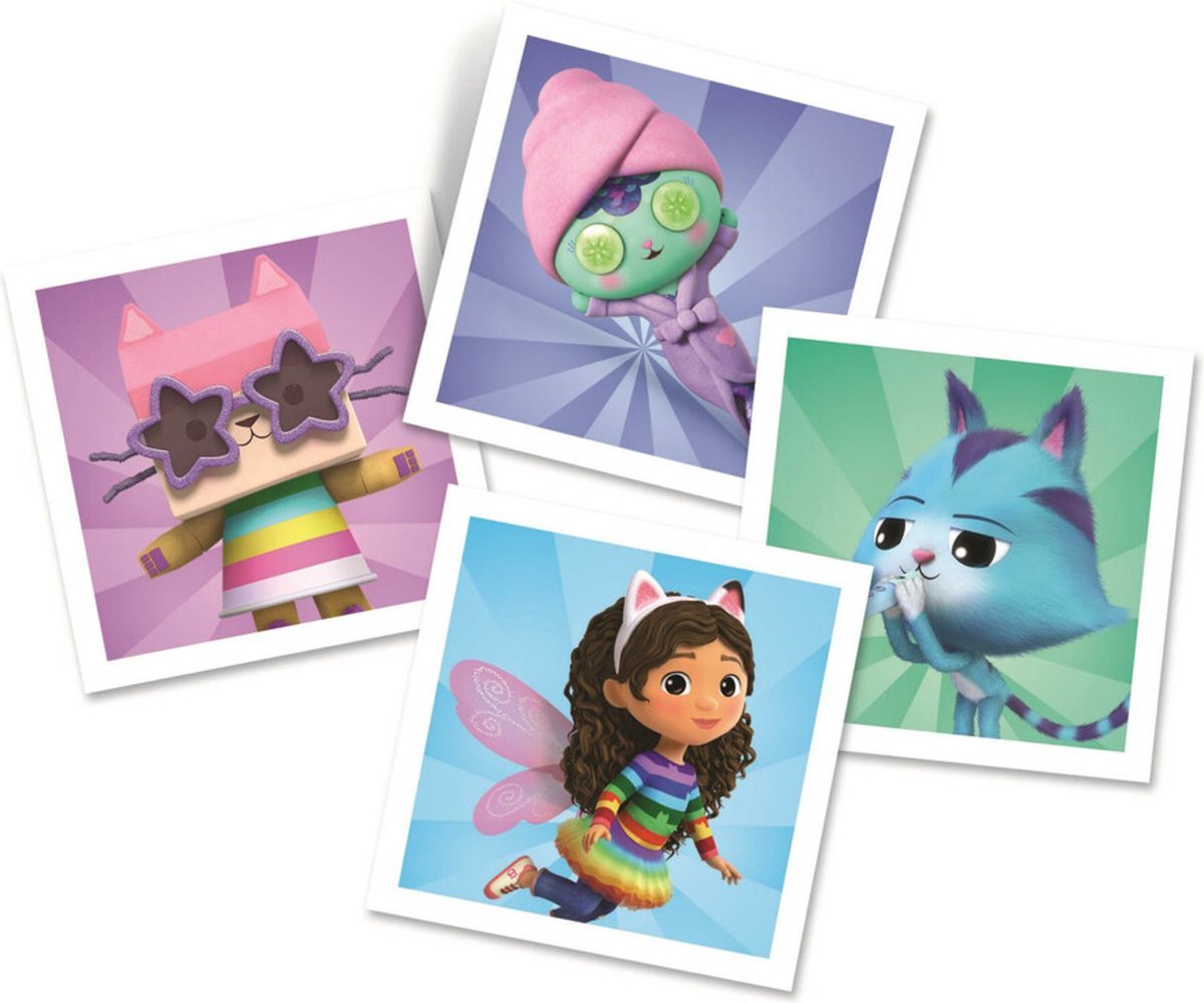 Clementoni - Memory voor kinderen - Gabby's Dollhouse - 48 Kaarten - Memory spel - Educatief Speelgoed - Vanaf 4 jaar — afbeelding 6