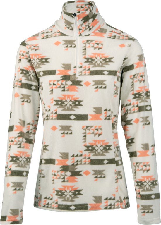 Brunotti Misma-Print Dames Fleece | Leopard Snow