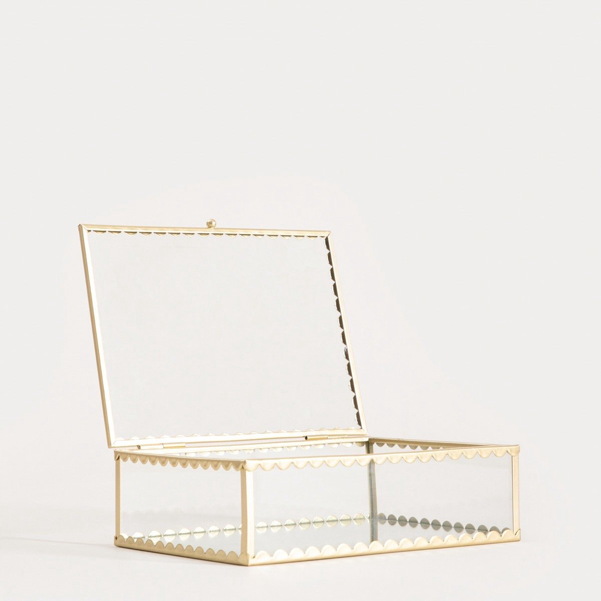 HOMLA - Jewellery Box - GRAZIA - Gold - 18x13x5.5 cm