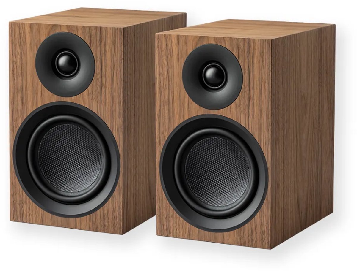 Pro-Ject Speaker Box 3E Boekenplank Speakers – Krachtig Geluid – Compact Ontwerp – Natuurlijke Klank - Hout