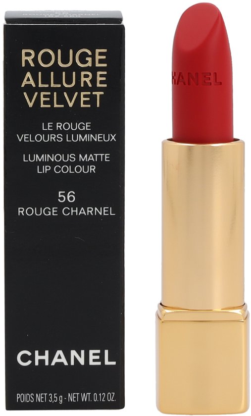 Chanel Rouge Allure Velvet Matte Lipstick Lippenstift - 56 Rouge Charnel